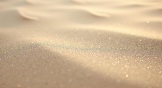 Photo a rainbow is in the sand on a sunny day