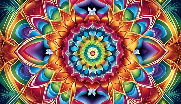 Rainbow Kaleidoscope