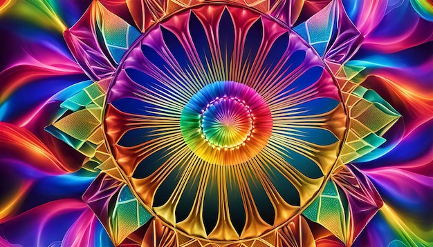 Rainbow Kaleidoscope