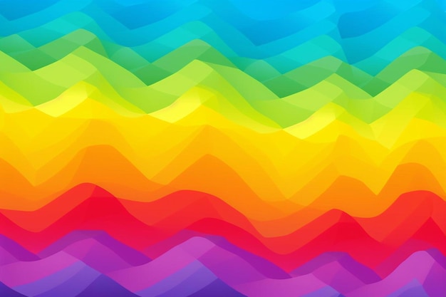 Rainbow pattern design