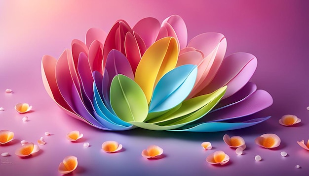 Rainbow Petals