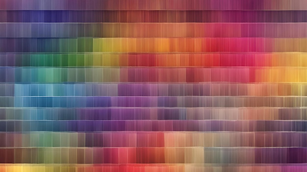 Photo rainbow spectrum squares and small rectangles textured background