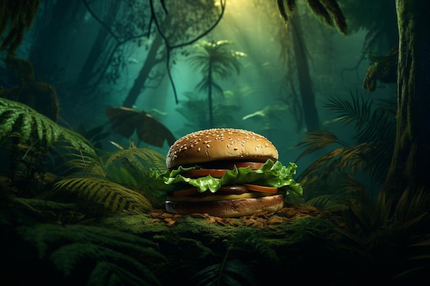 Rainforest burger taste