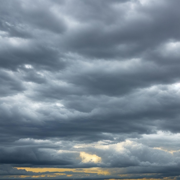 Photo rainy day cloudy sky