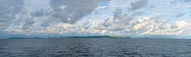 Raja Ampat Papua huge panorama landscape