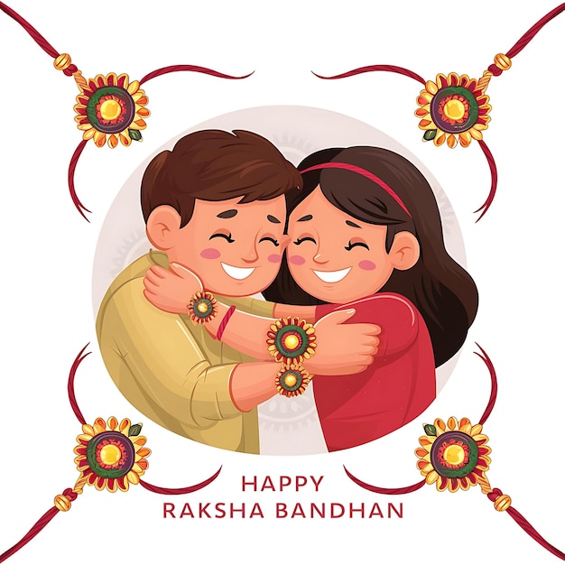 Raksha Bandhan capturing the essence of a loving brothersister bond