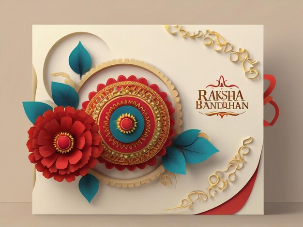 Raksha Bandhan greeting card