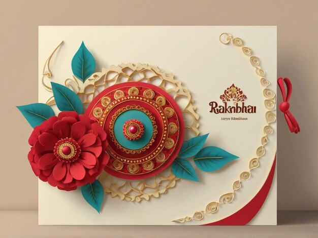 Raksha Bandhan greeting card