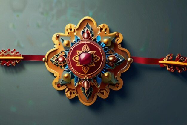 Raksha Bandhan Rakhi Indian festival Decorative Rakhi