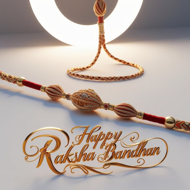 Raksha Bandhan Vector Illustration with Traditional Elements