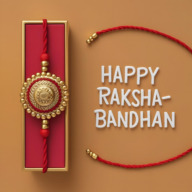 A raksha bandhan with beautiful rakhi and gifts