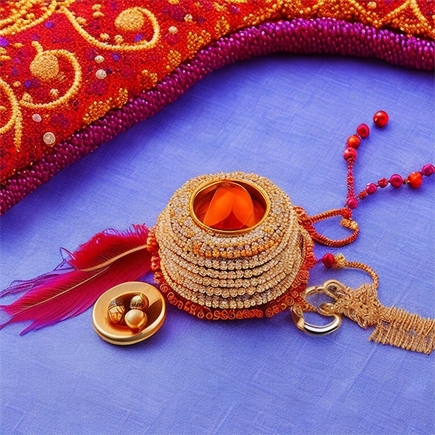 Raksha Bandhan with an elegant Rakhi