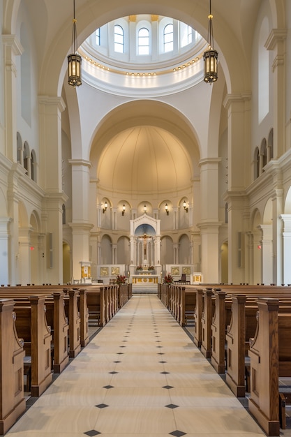 Photo raleigh north carolina usa  holy name of jesus cathedral