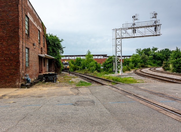 Raleigh North Carolina USA, Norfolk Southern Train Yard