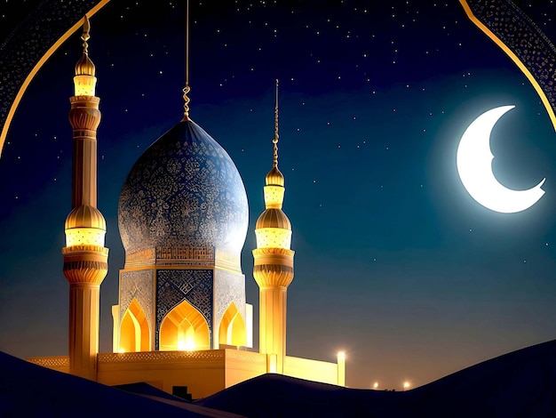 Ramadan background islamic