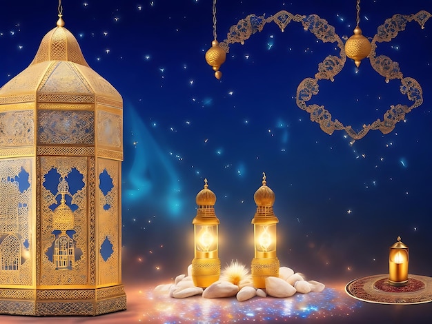 Ramadan background Ramadan lamp mosque background Ramadan Mubarak Ramadan wallpaper