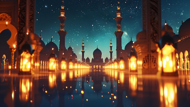 Ramadan and Eid alFitr Concept