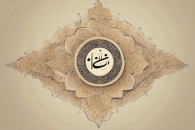 Ramadan Kareem Arabic Calligraphy