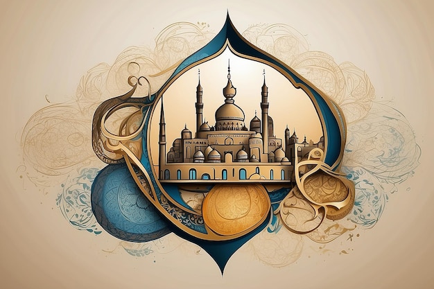 Ramadan Kareem Arabic Calligraphy