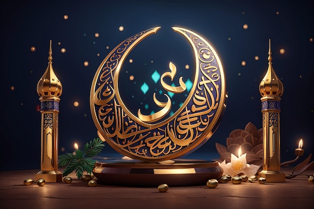 Ramadan Kareem Arabic Calligraphy