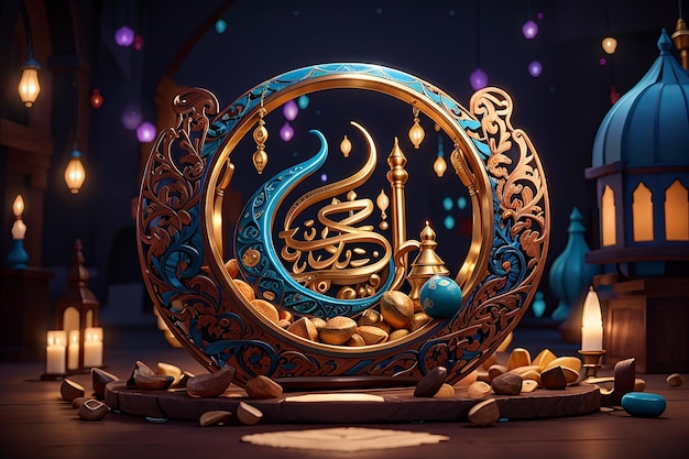 Ramadan Kareem Arabic Calligraphy