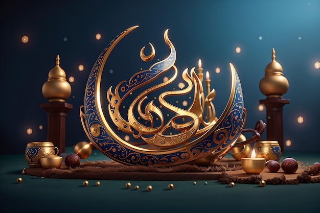 Ramadan Kareem Arabic Calligraphy