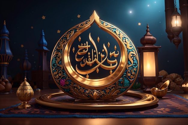 Ramadan Kareem Arabic Calligraphy