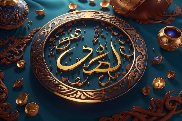 Ramadan Kareem Arabic Calligraphy