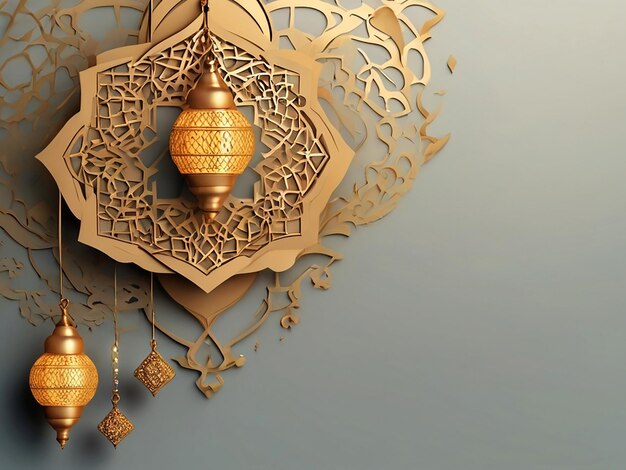 Ramadan Kareem background banner