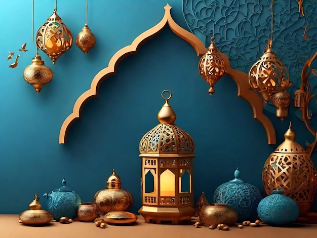 Ramadan Kareem background banner