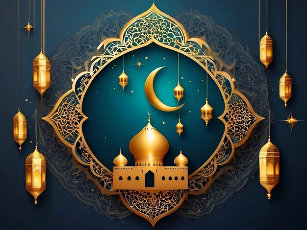 Ramadan Kareem background banner