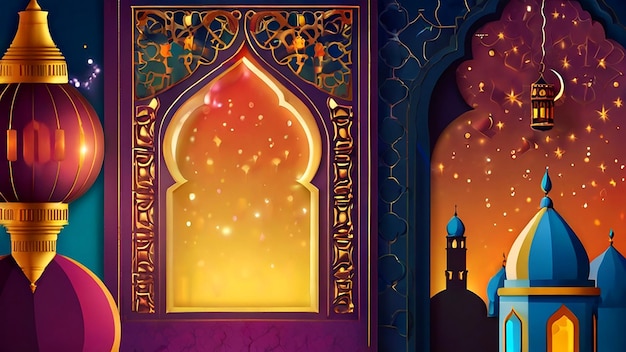 Ramadan Kareem background banner