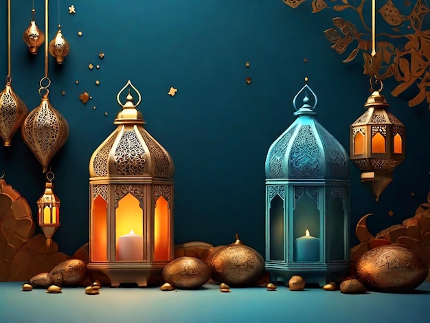 Ramadan Kareem background banner