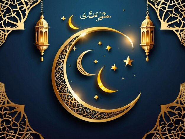 Ramadan kareem eid alfitr islamic events beautiful background