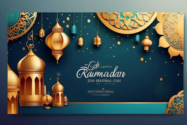 ramadan kareem and eid mubarak