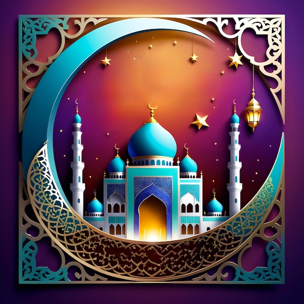 Ramadan kareem islamic background