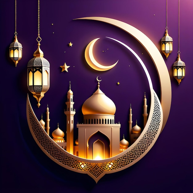 Ramadan kareem islamic background