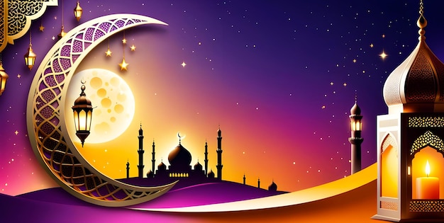 Ramadan kareem islamic background