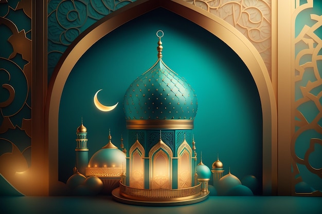 Ramadan kareem islamic background