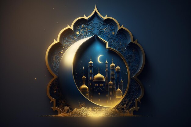 Ramadan kareem islamic background