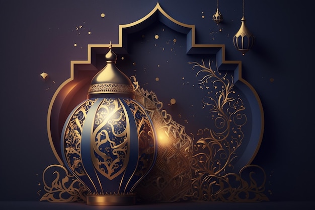 Ramadan kareem islamic background