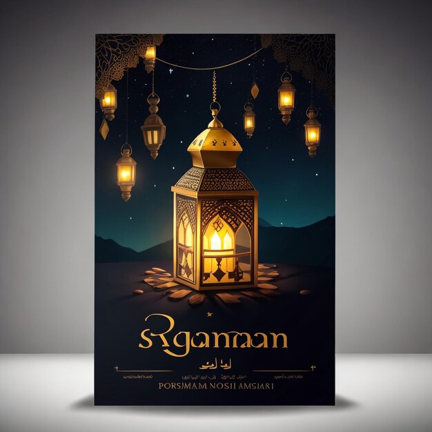 Ramadan Kareem Muslim Traditional Festival Social Media Post And web Banner Design