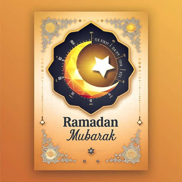 Photo ramadan kareem social media post template