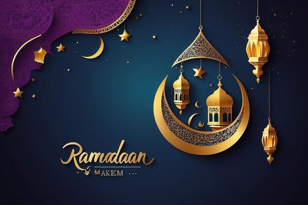 Photo ramadan kareem wish banner design eid mubarak creative concept eid concept background