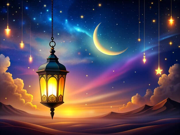 Ramadan lantern Background photography