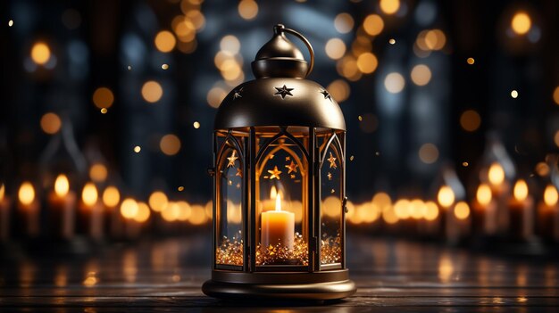 ramadan latern HD 8k wall paper Stock Photographic image