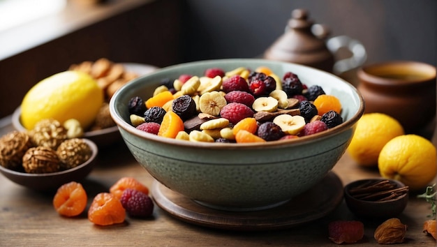 Ramadan Mixed dried fruits nuts dates and nuts