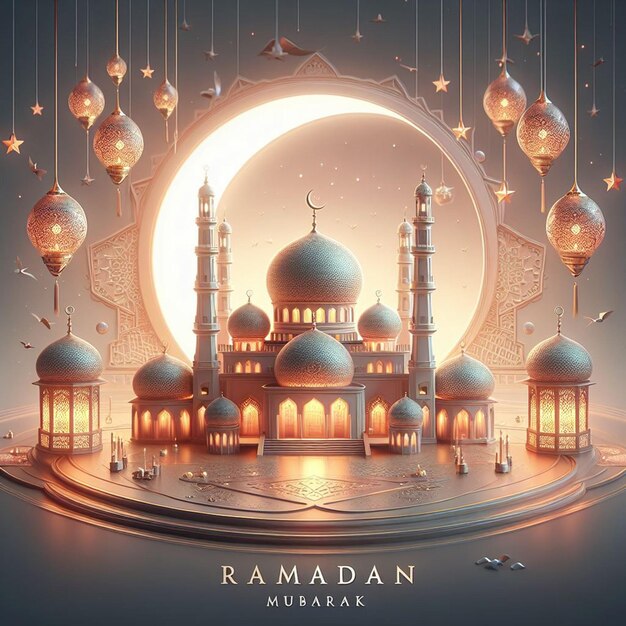 Ramadan Mubarak Backgrounds and Wallpapers