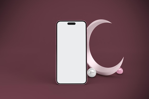 Ramadan Phone 14 With Crescent