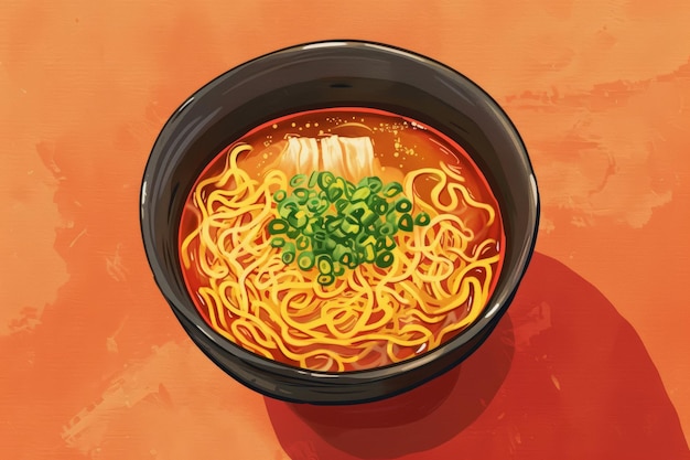 ramen illustration